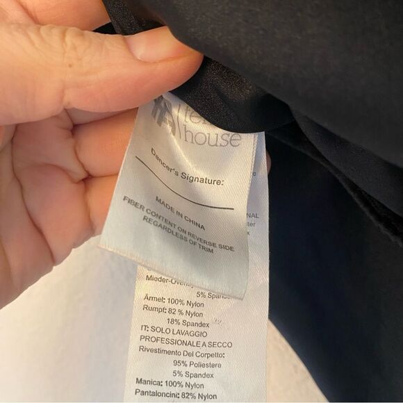 Revolution 10th House Dance Costume 2 piece black sequin BIONIC TH23116 MA adult - Picture 12 of 14